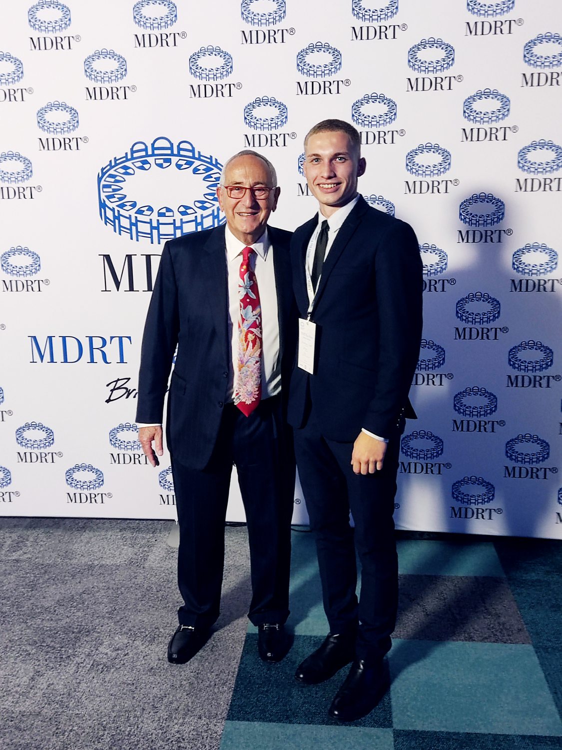 Przemysław Bzura i Tony Gordon Spotkanie z legendą branży ubezpieczeniowej podczas dni MDRT