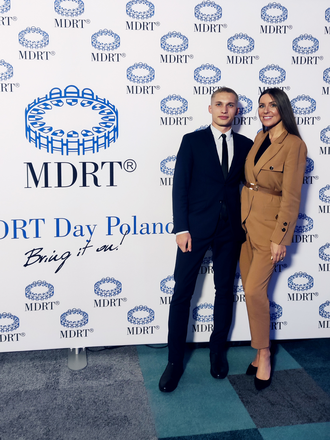 Svetlana Plitin-Tamavičienė i Przemysław Bzura na MDRT DAY